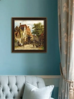 Картина серии "Голландия" настенная для интерьера 46*46 см