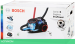 Пылесос Bosch BGS41POW1 черный