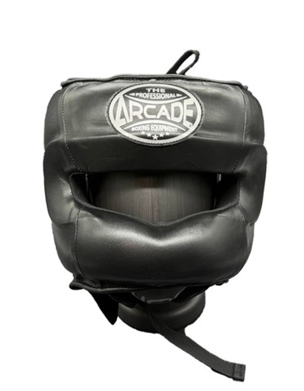 Шлем для бокса Arcade с бамперной защитой черный