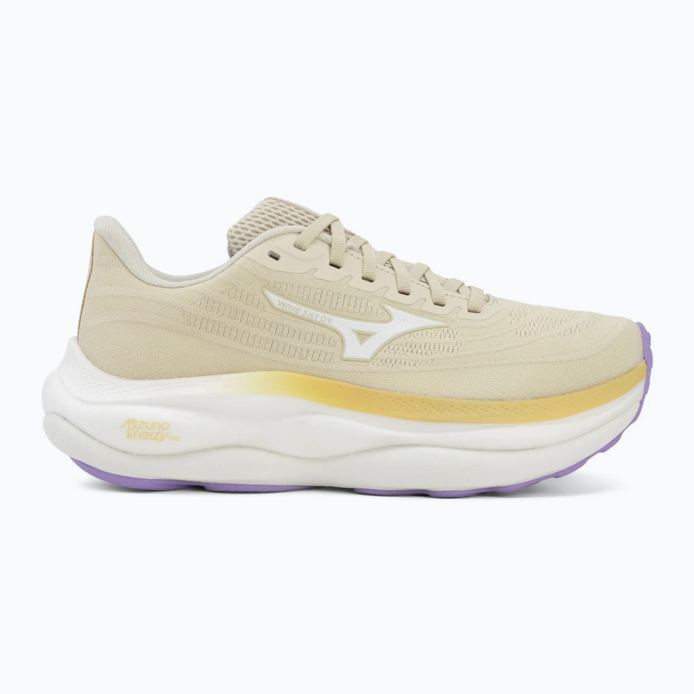 Женские Кроссовки для бега Mizuno Wave Sky 9 summer sand/white/ curds&whey