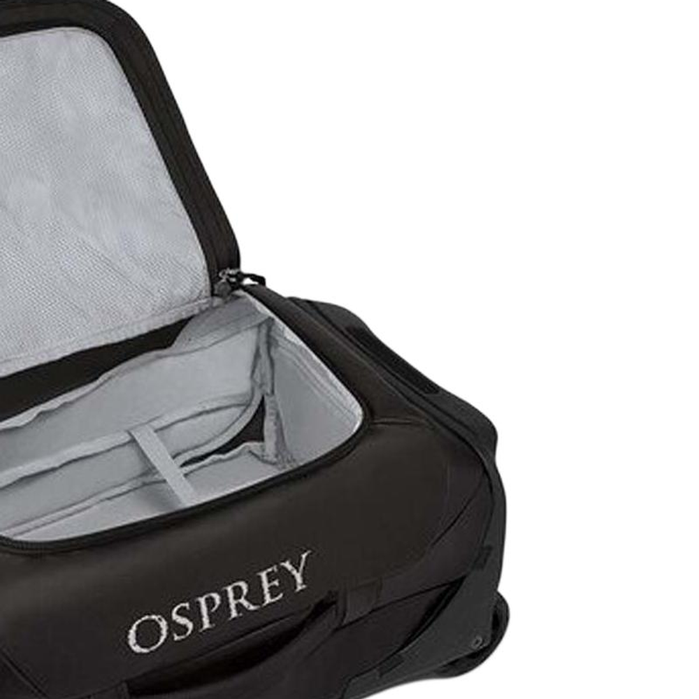OSPREY Recycled Polyester Trolley Bag Unisex Black
