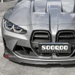 Карбоновая губа переднего бампера для BMW M3 G80/G81 2020+ / M4 G82/G83 2021+ БМВ