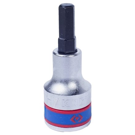 Цена на KING TONY (402507) Насадка (бита) торцевая 1/2", L = 60 мм, HEX, 7 мм