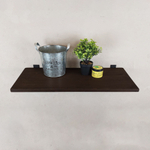 Настенные полки из натурального дерева в стиле Лофт