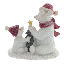 GAEM Фигурка декоративная "Медвежата", L8 W5,5 H8 см