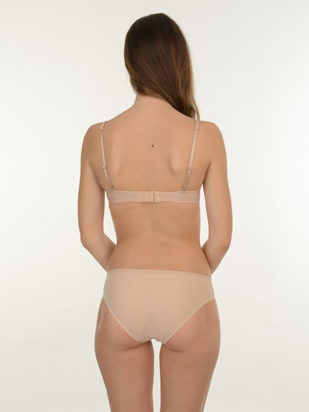 Пуш-ап бюстгальтер Full Effect (Размер: 85D) (Цвет: бежевый)