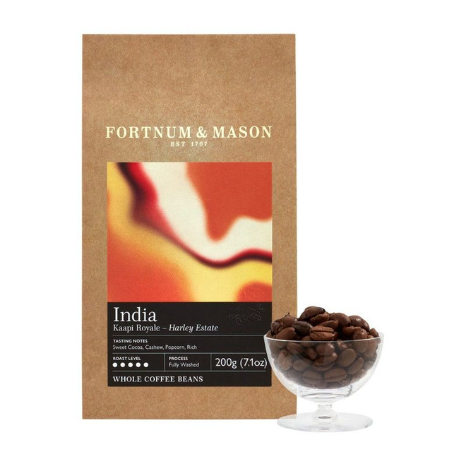 Fortnum and Mason Кофе в зернах India Harley Estate (3 пачки по 200 г)
