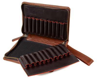 Пенал на 20 нарезных патронов, коньяк