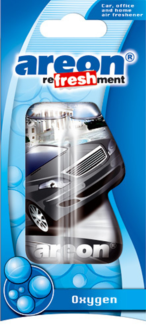 Ароматизатор подвесной  REFRESHMENT LIQUID  Кислород (AREON)