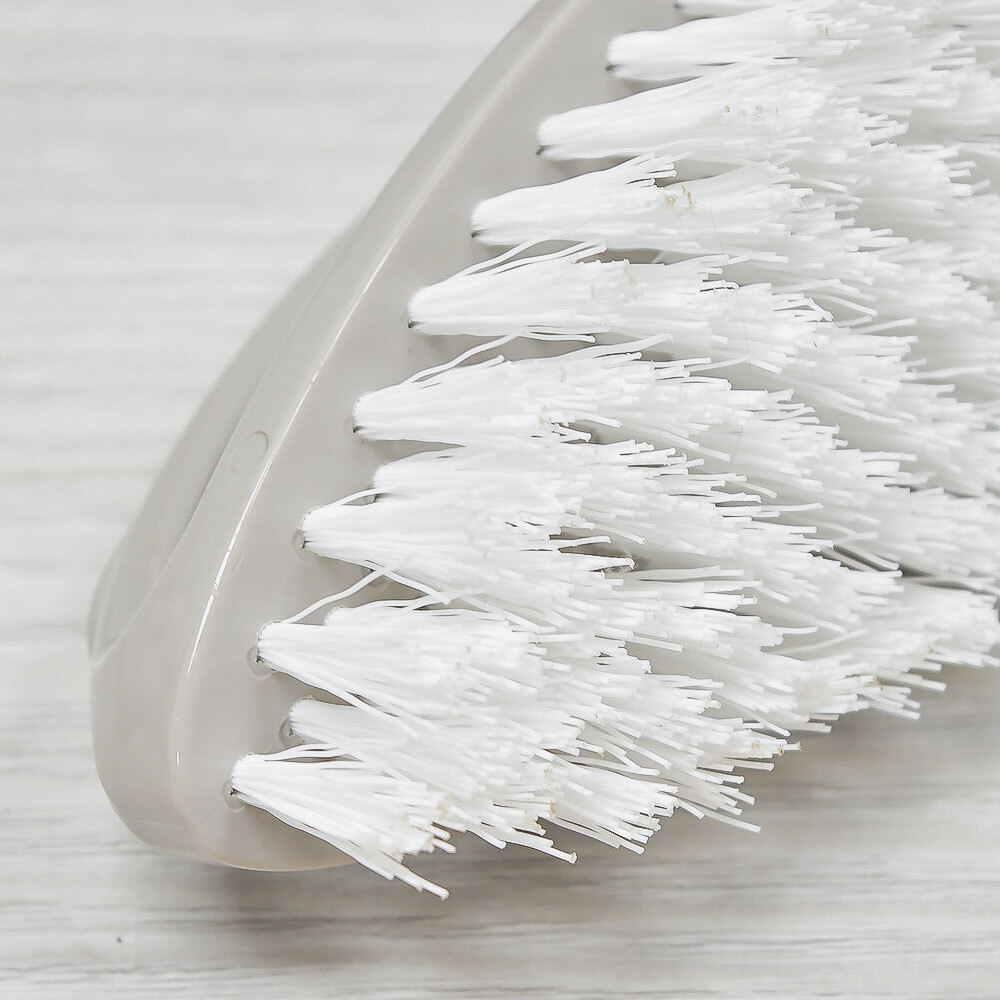 Щетка-утюжок "Rimo" с эргономичной ручкой 125мм (светло-серый)