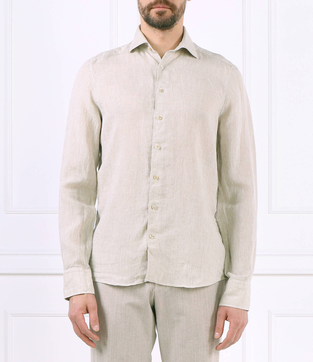 Льняная рубашка Stenstr\u00f6ms - бежевый(774721 7970)