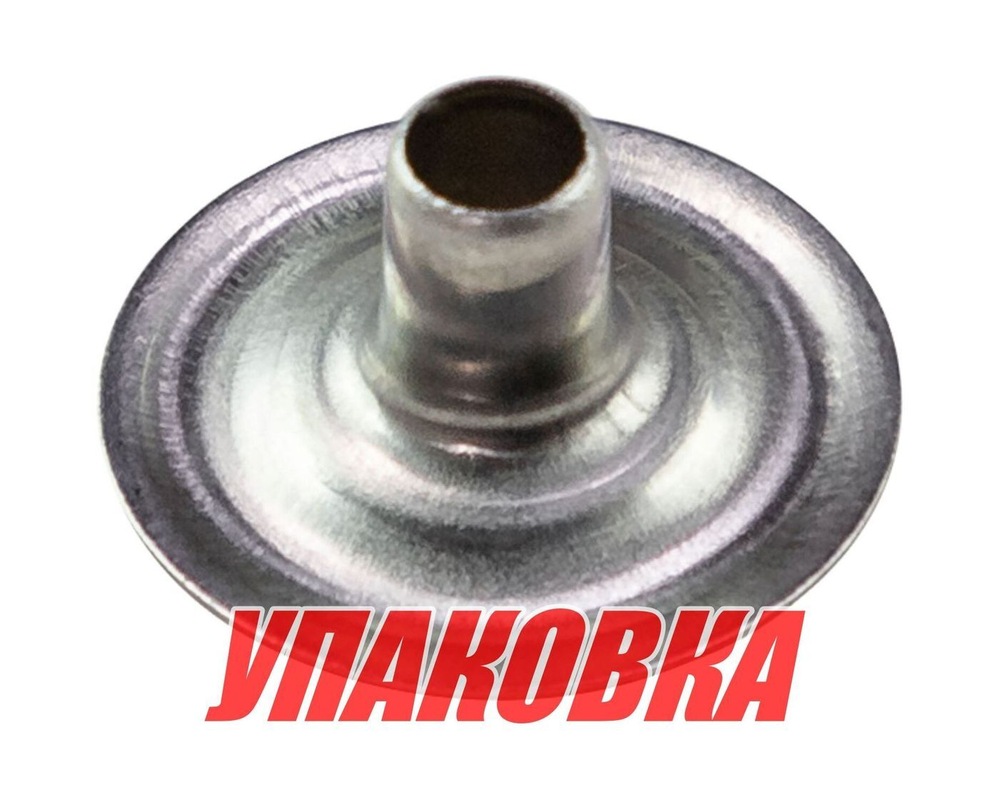 Блочка кнопки "D", нержавеющая сталь, Osculati, (упаковка из 200 шт.)