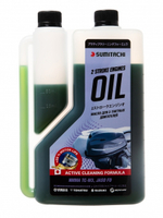 Моторное масло Sumitachi 2-stroke engines oil TC-W3 с дозатором