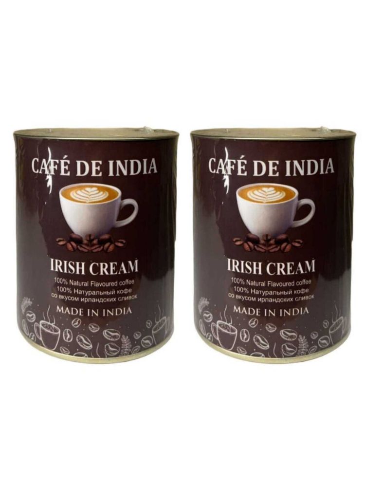 Кофе растворимый со вкусом ирландских сливок Bharat BAZAAR Irish cream 100 г, 2 шт