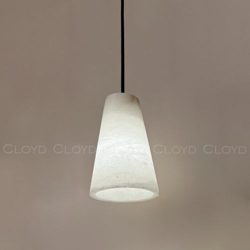 Подвесной светильник Cloyd ANNEX P1 / выс. 18 см - алебастр - латунь (арт.12351)