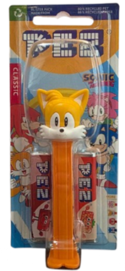 Игрушка-дозатор Sonic the Hedgehog для конфет Pez Тейлз