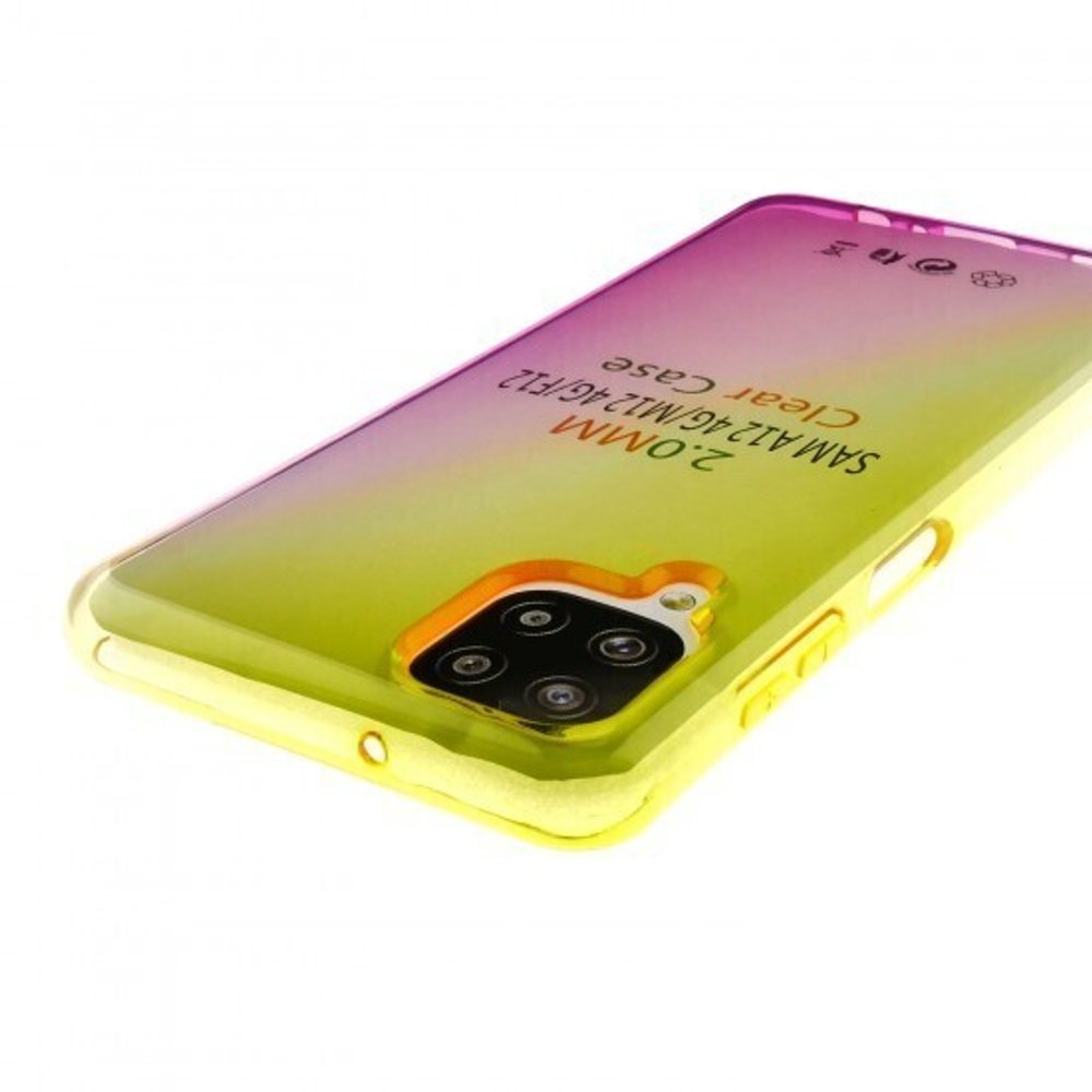 Чехол для Samsung Galaxy A12/M12 Градиент, ТПУ, 012965