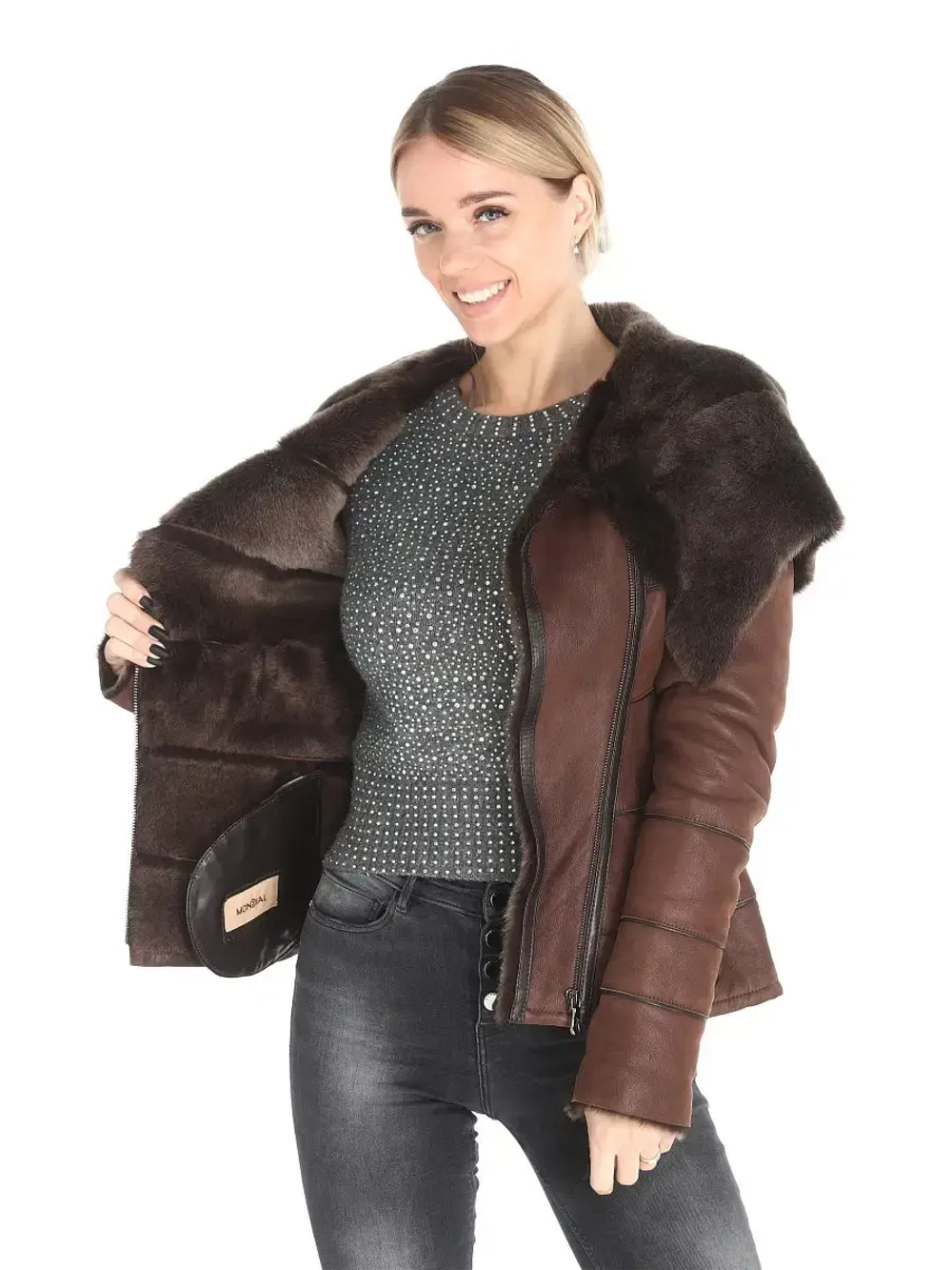 Женская дубленка/натуральная/Турция