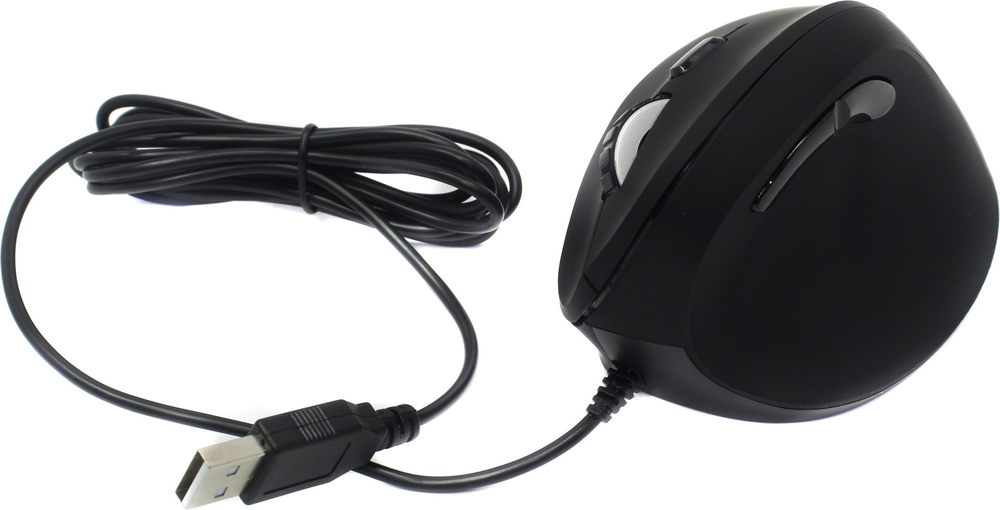 Мышь вертикальная Hama EMC-500 black
