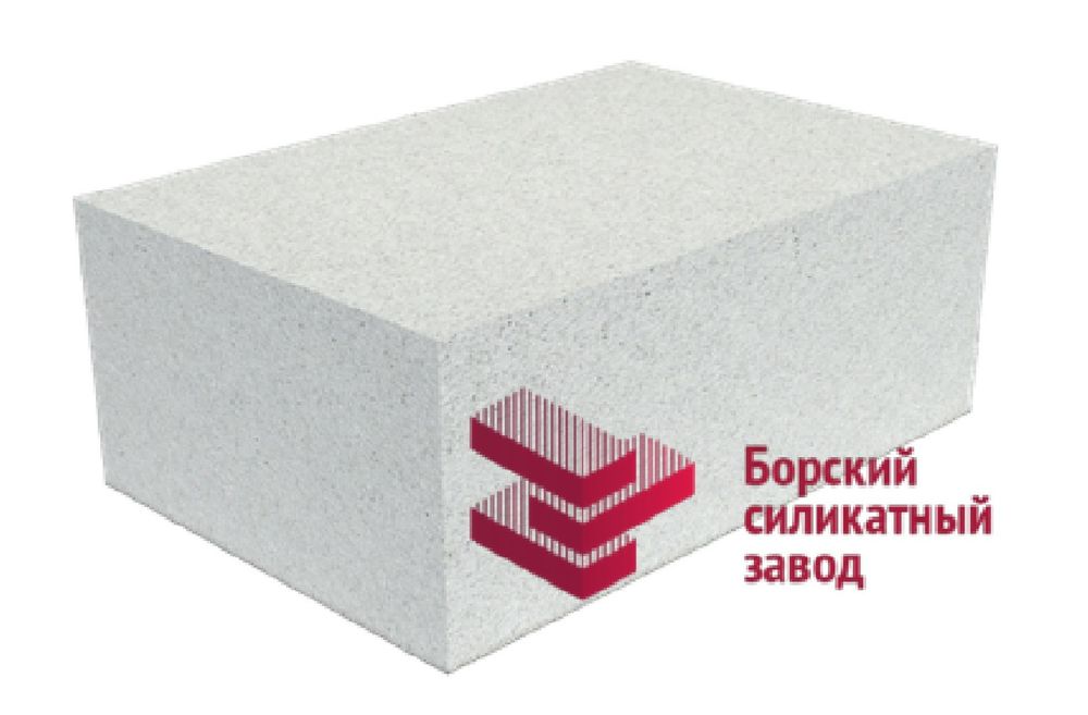 Газосиликатный блок D500 600*200*300 (1,8м3) 50 шт. (Бор)