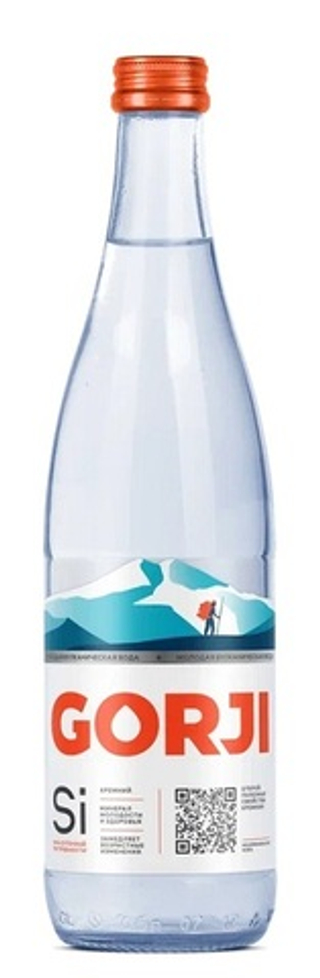 GORJI минеральная вода 0,5л стекло газ