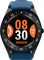 Умные часы GEOZON Titanium G-SM10BLKB Black-Blue