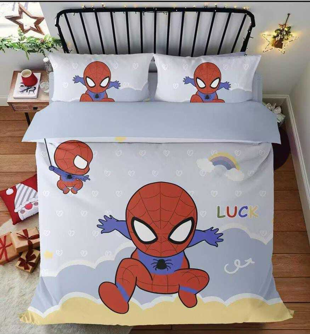 Комплект Полуторка Паучок Голубой