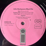 Traffic ‎– John Barleycorn Must Die (Германия)