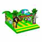 Надувной батут "Чудо-сафари" 4*4*3 м