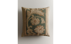 Zara Home наволочка декоративная из льна, зелёный, 50x50 см