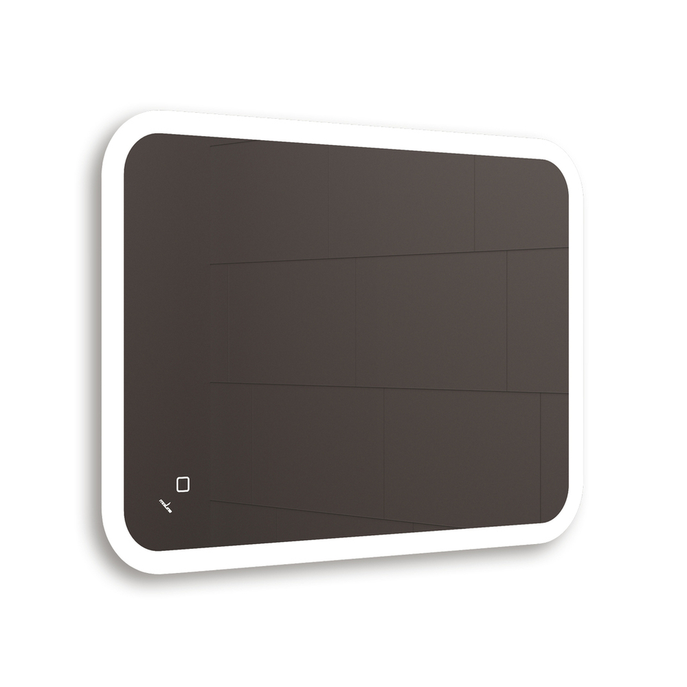 Зеркало MIXLINE "Колорит" ЭКОНОМ 500*700 (ШВ) сенсорный выкл, светодиодная подсветка, универс.крепеж