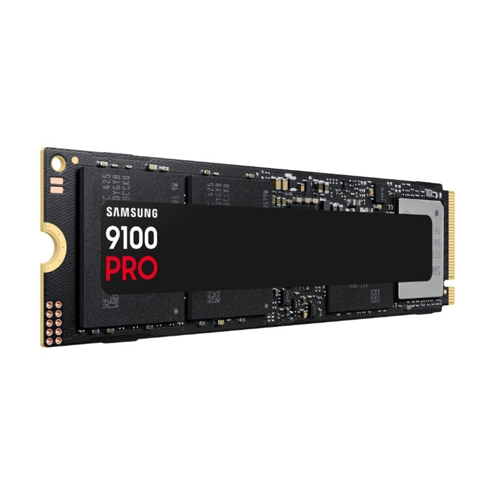 Твердотельный накопитель SSD 2TB Samsung 9100 PRO, M.2, PCI-E 5.0 x4, TLC 3D NAND (R/W - 14800/13400 MB/s) 1,200TBW