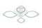 Потолочная светодиодная люстра Escada 10251/4LED
