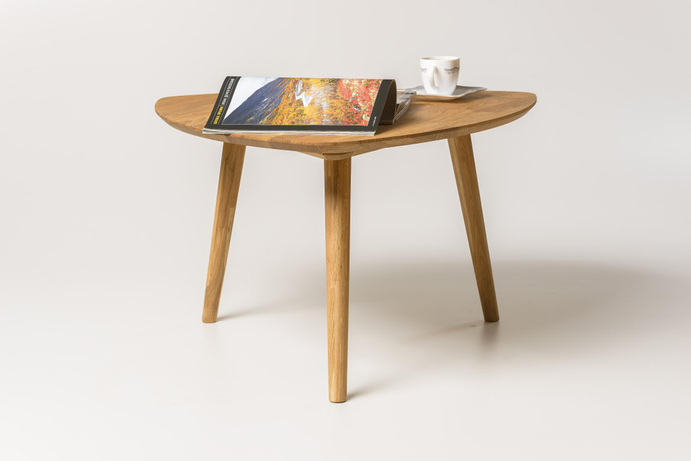 Стол журнальный из массива дуба Nord