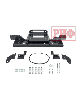 Площадка РИФ под лебёдку в штатный бампер Toyota Hilux 2020+ Black Onyx