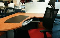 Бювар на стол из кожи , Модель 21.