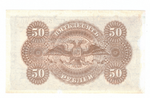 50 рублей 1919 Юг России Врангель 587088 АО XF-