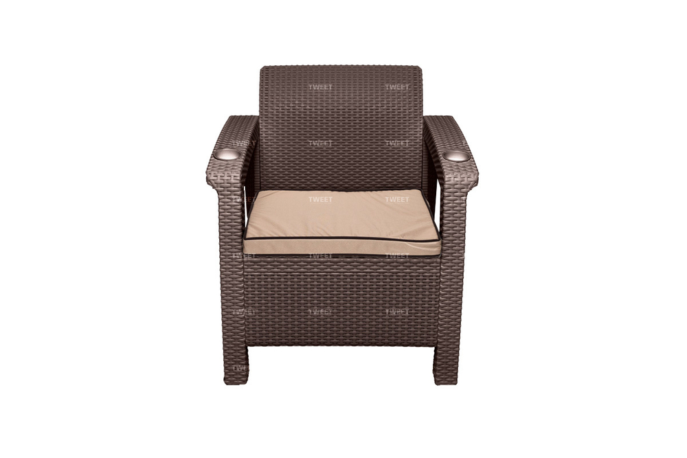 Комплект на балкон TWEET Balcony Set, цвет: венге