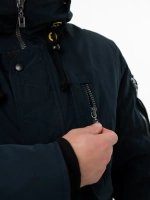 Куртка зимняя удлиненная с капюшоном