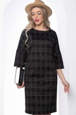 Платье "Кайла" (клетка) П8754 LT Collection