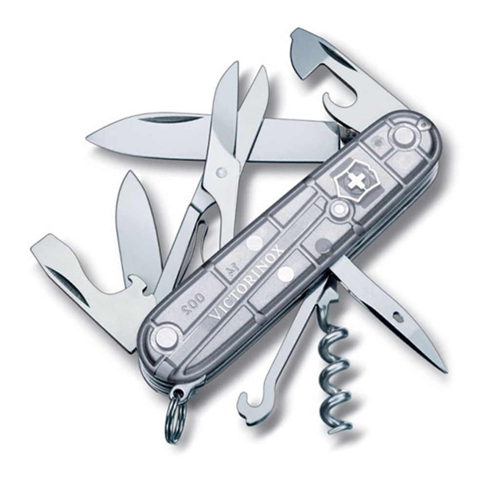 Нож Victorinox Climber, 91 мм, 14 функций, серебристый