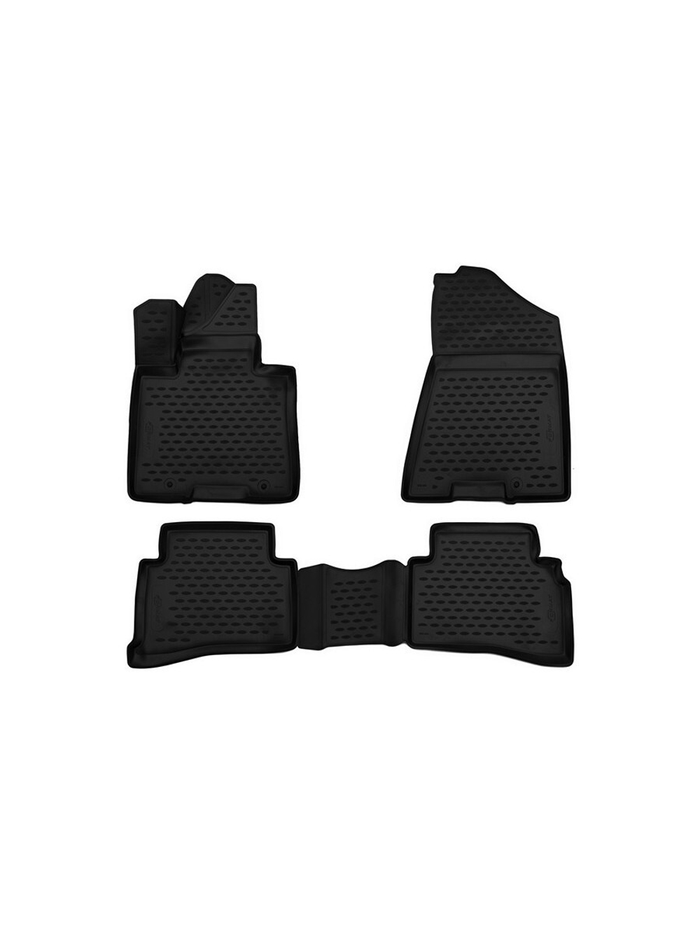 Коврики в салон для HYUNDAI Tucson (III, III р.), 2015-2021, 4 шт. (Повышенная устойчивость, повышенная износостойкость) FORMAT.CARHYN00001
