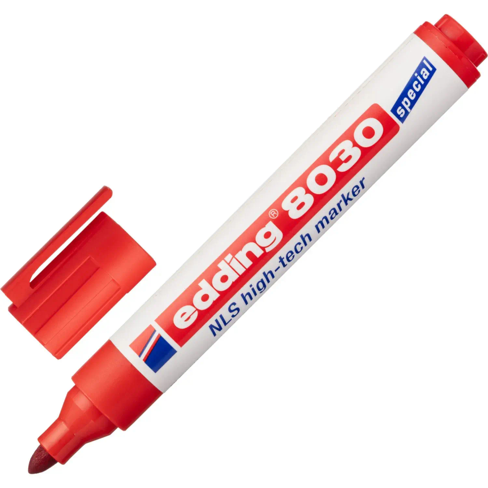 Маркер навигационный EDDING E-8030/2 красный 1,5-3 мм