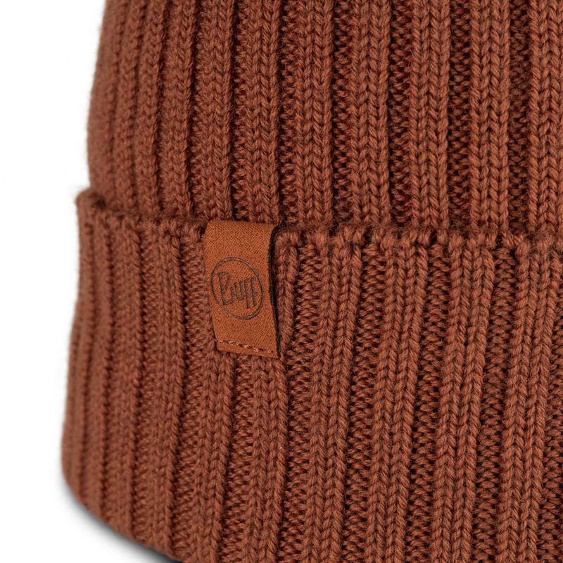 Вязаная шерстяная шапка Buff Knitted Hat Norval Cinnamon Фото 3