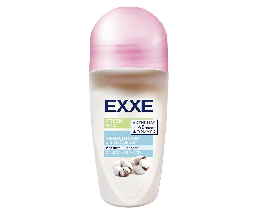 Антиперспирант жен. EXXE  50мл ролик Fresh SPA Невидимый
