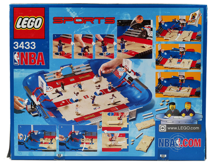 Конструктор LEGO Спорт 3433 Абсолютная арена НБА