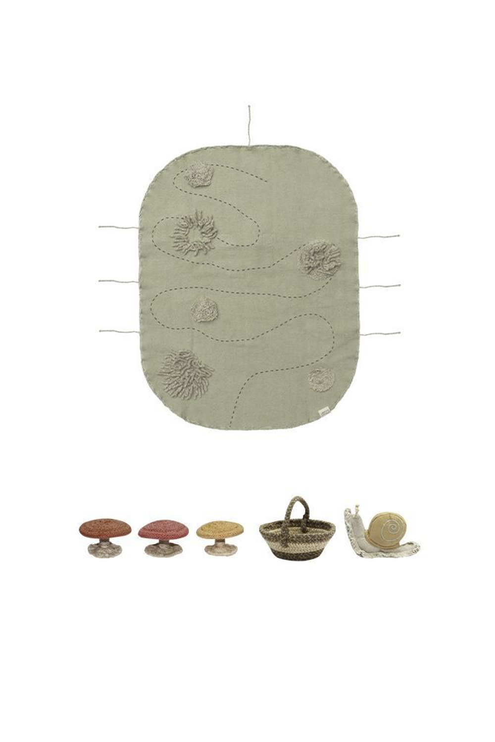 Lorena Canals Snail Small World Green Toy