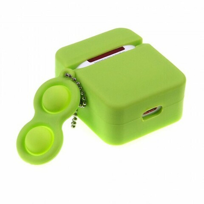 Силиконовый чехол для AirPods Pop it, 012635 Синий