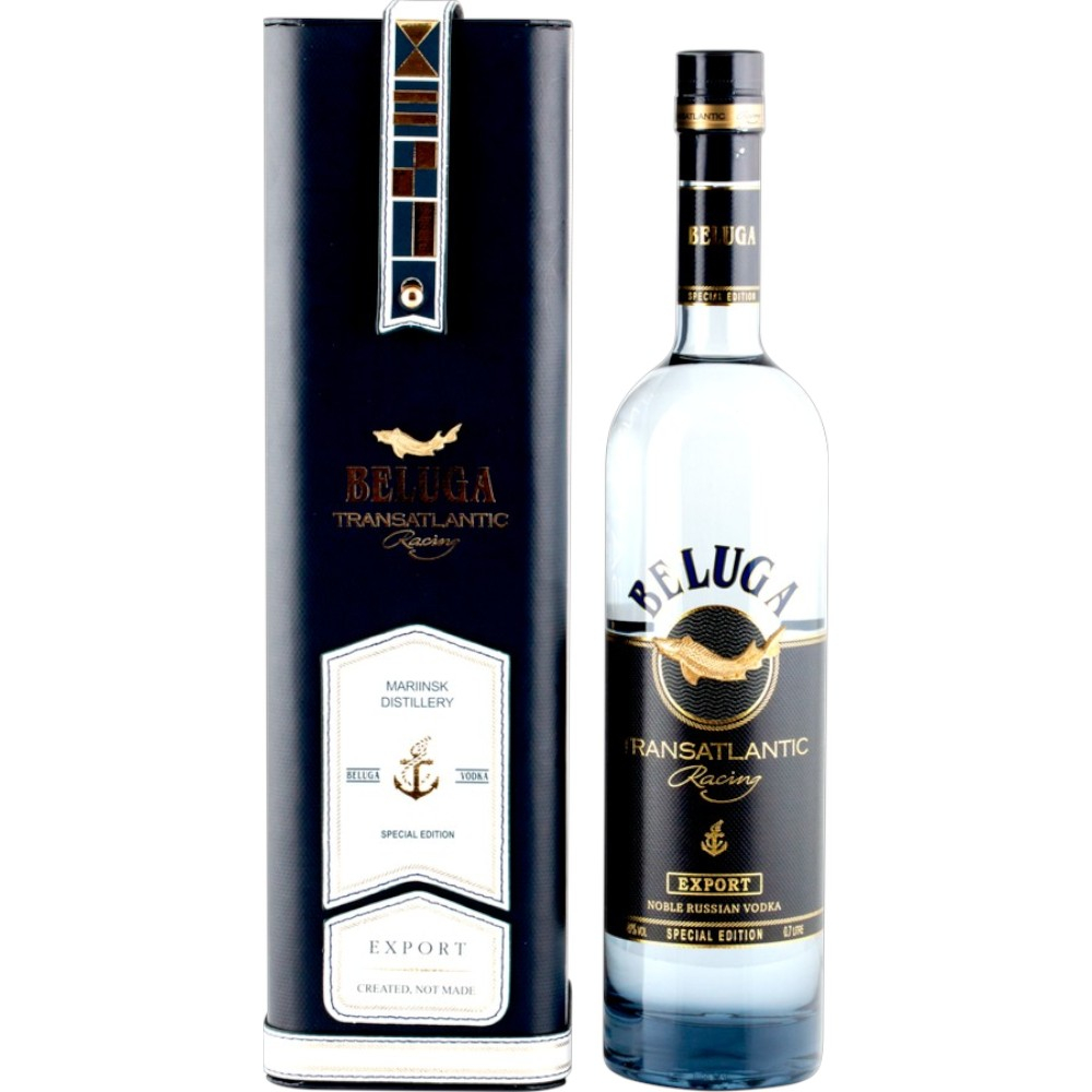 Водка Beluga Transatlantic, в тубе, 0,7 л.
