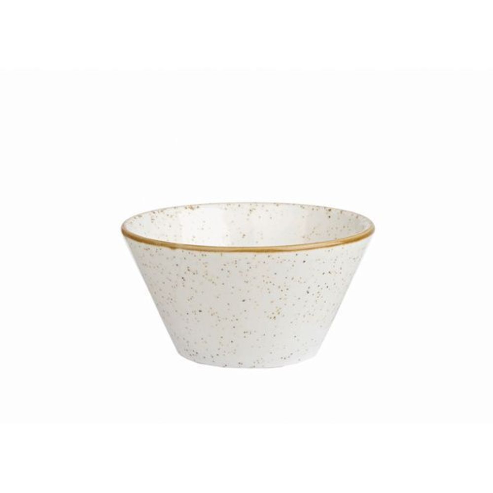 Салатник Zest 0,34л d12см h6,5см, Stonecast, цвет Barley White